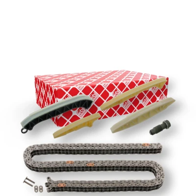 Image de FEBI BILSTEIN 47274 Jeu de distribution à chaînes duplex, avec faux maillon MERCEDES BENZ: Classe C Berline, ML, Sprinter 3.5 T Van
