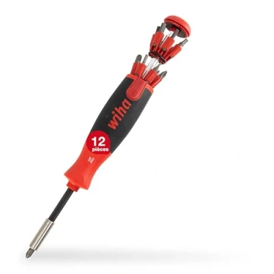 Image de Wiha Tournevis avec porte embout SB 3803 02 021 1/4 po