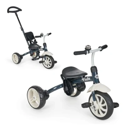 Image de MS Tricycle évolutif pour bébé 5 en 1 Volta vélo Enfants De an à Ans avec ou sans pédales Adaptable et Transformable