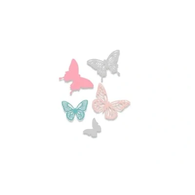 Image de Sizzix Papillons Die Multicolore, Taille Unique
