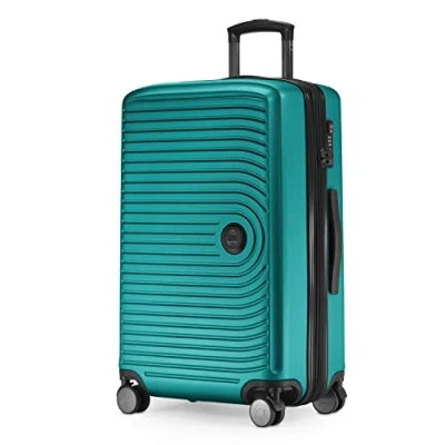 Image de Hauptstadtkoffer Mitte Valise Rigide de Taille Moyenne, TSA, 4 Roulettes, Bagage en Soute avec Extension Volume 8 Cm, 68 88 L, Turquoise