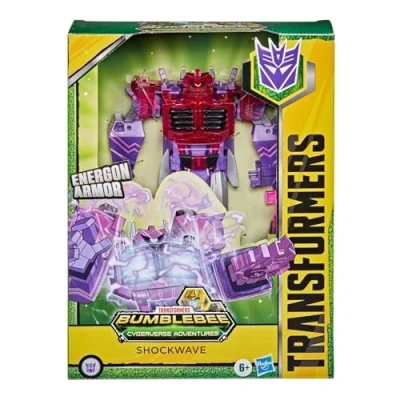 Image de Transformers Cyberverse Robot Action Ultimate Automatique Schockwave 22,5 cm