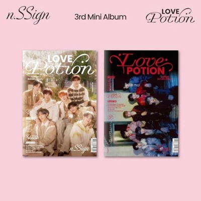 Image de n.SSign Love Potion 3ème mini album (Doux Amour / fatal ver.) + Cadeau gratuit No poster_Random ver.