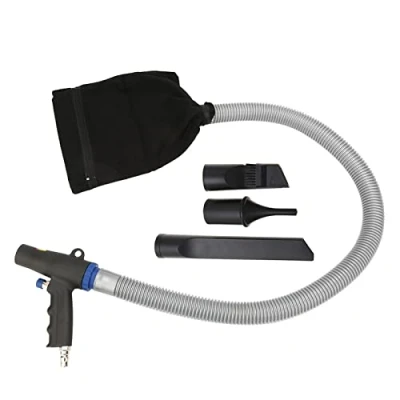 Image de Pistolet Compresseur D&#039;Air, De Soufflage à Air Comprimé Type Pistolet, Nettoyage Par Soufflage/Aspiration Avec Buse 22/12/11 cm