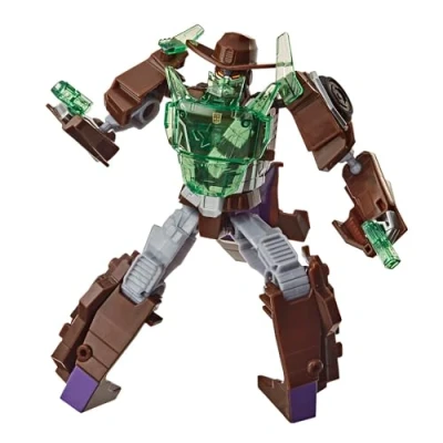 Image de Transformers : Bumblebee Cyberverse Adventures Battle Call Trooper Class Wildwheel Figurine Transformable