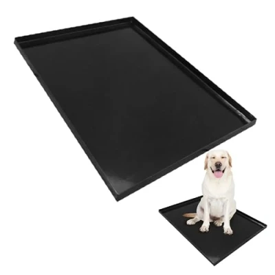 Image de Plateau de Rechange en Métal Noir pour Cage 76,2 cm, Chiens Taille Moyenne