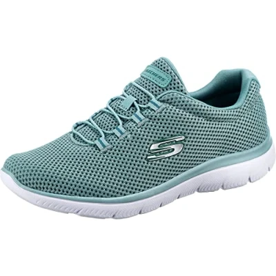 Image de Skechers Femme Summits Boty, Sage Mesh White Trim, 38.5 EU