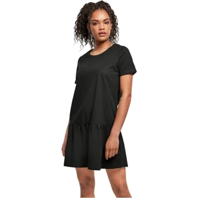 Image de Urban Classics Valance Robe en jersey, Femme, Taille: 4XL, Schwarz