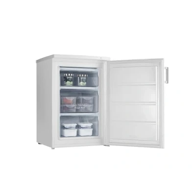 Image de SEVERIN Congélateur Table Top Mini Bar, Pose libre, Largeur 55 cm, 85L, 3 rangements, Classe C, 105 kWh/an, 38 dB, Blanc, GS 8865