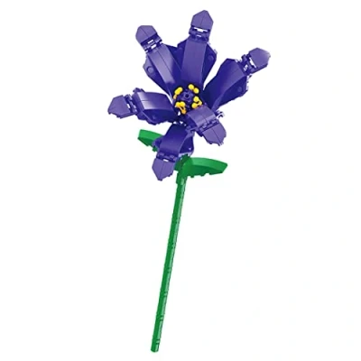 Image de Balody Modèle de Fleur à Assembler avec Petits Blocs Construction. Orchidée Pourpre