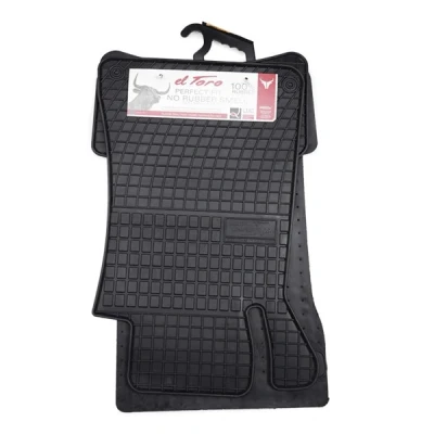 Image de FROGUM 0785 Ensemble de tapis sol Caoutchouc avant et arrière 4 noir Sur mesure MERCEDES BENZ: Classe C Berline