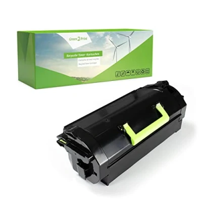 Image de Green2Print Toner Noir 25000 Pages remplace Lexmark 52D0HA0, 522HA, 52D2H00, 522H, 52D2H0E, 522E pour MS710DN, MS711DN, MS810N, MS810DN, MS810DE, MS810DTN, MS811N, MS811DN, MS811DTN