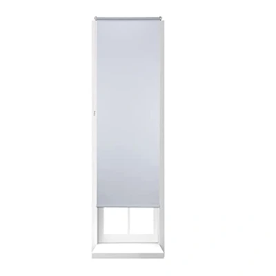 Image de Relaxdays 10023760_733 Store Enrouleur Thermique Chaînette latérale Fixation clips sans perçage, 70x210cml, largeur tissu 66 cm blanc, 70 x 210