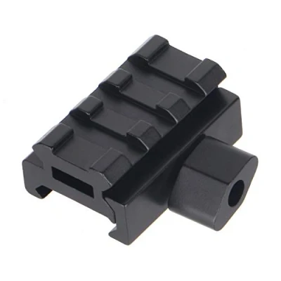 Image de FOCUHUNTER Riser Mount Aluminium 20mm Weaver/Picatinny Base de Montage Portée avec écrou QD (4)