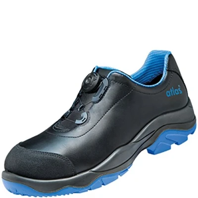Image de Atlas SL 9645 XP Boa Blue Sicherheits Halbschuhe S3 ESD en ISO 20345 Schwarz Blau 43