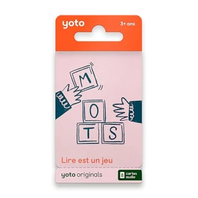 Image de YOTO Premiers Pas vers la Lecture, méthode Montessori, Exercises français pour Enfant à écouter sur conteuse, boîte Histoire Player, Mini, Apprentissage Maternelle 3 4 5 Ans