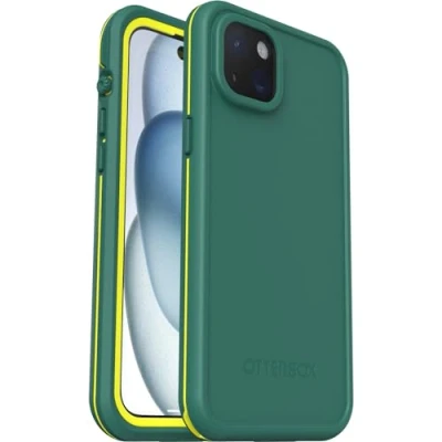 Image de OtterBox Fre Coque pour iPhone 15 plus MagSafe, étanche (IP68), protection fine avec protecteur d&#039;écran intégré,fabriqué de manière durable, supporte 5x chutes que la norme militaire,Vert