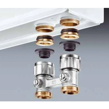 Image de Buderus/Oventrop Multiflex F Robinet de radiateur 3/4&quot; forme passage