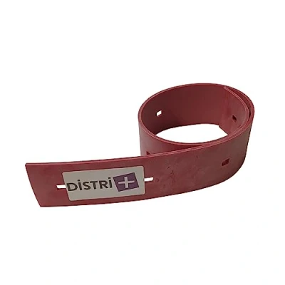 Image de Distri+ Raclette avant en latex 33 Shore compatible pour autolaveuse EUREKA E36, E36B, E36C Alternative référence d&#039;