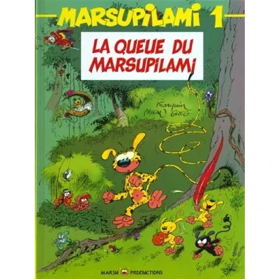 Image de Le Marsupilami, tome 1 : La Queue du Marsupilami Livre d’occasion Bon