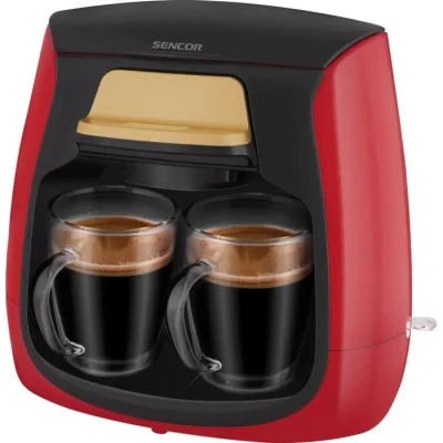 Image de Machine à café SENCOR SCE 2101RD 0,3 L 500 W 2 tasses incluses Rouge