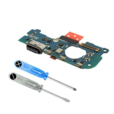 Image de MMOBIEL Connecteur d&#039;accueil Compatible avec Samsung Galaxy A33 5G 2022 Remplacement du Port de Charge et Microphone Type C INCL. Tournevis