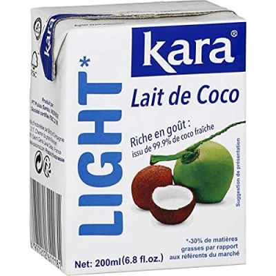 Image de KARA Lait De Coco Light 200Ml Lot 4