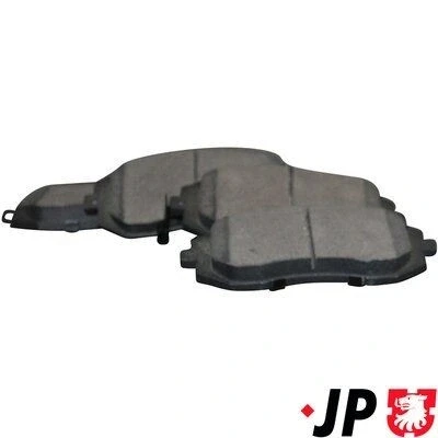 Image de JP GROUP 4663600510 Jeu de plaquettes frein Essieu avant avec indicateur d&#039;usure SUBARU: XV I, Impreza III 5 portes, II Berline