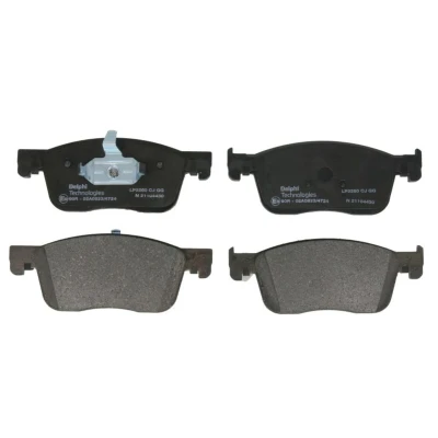 Image de DELPHI LP3260 Jeu de plaquettes frein non préparé pour indicateur d&#039;usure avec tôle anti bruit sans accessoires CITROËN: Jumpy III Van, Spacetourer