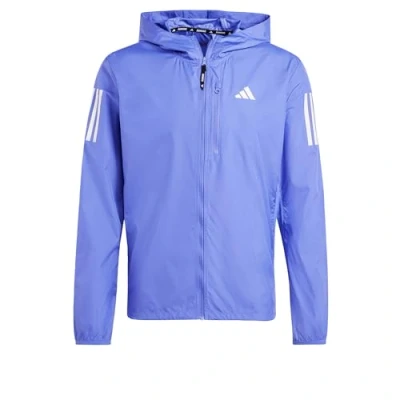 Image de adidas Performance OWN THE RUN Veste de running, Homme, Taille: Small, Semi blue