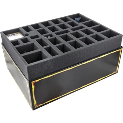 Image de Feldherr Jeu de Mousse Support jetons Compatible avec HeroQuest (Format 2021) : Mythic Tier boîte Base