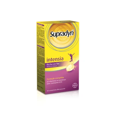 Image de Supradyn Intensia Multivitamines et Minéraux aide à réduire la fatigue