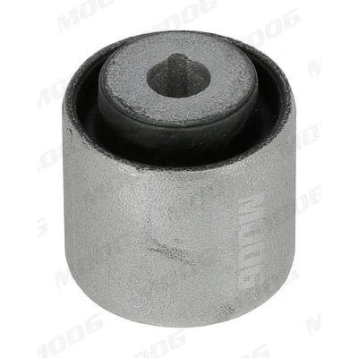 Image de MOOG ME SB 17515 Silent Bloc De Triangle des deux côtés du pont arrière, supérieur 45 Support métal caoutchouc bras oscillant longitudinal