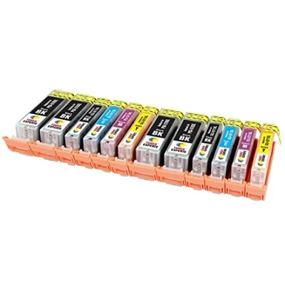 Image de PGI 570XL CLI 571XL TONER EXPERTE® 12 XL Cartouches d&#039;encre compatibles avec Canon MG5750 MG5751 MG6850 MG6851 MG7750 TS5050 TS6050 MG5752 MG5753 MG6852 MG6853 TS6051 TS6052 Grande Capacité