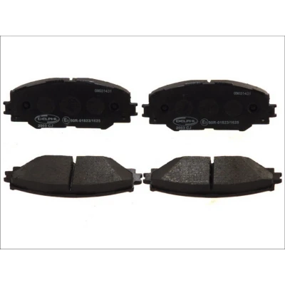 Image de DELPHI LP2003 Jeu de plaquettes frein non préparé pour indicateur d&#039;usure sans tôle anti bruit accessoires TOYOTA: Auris Break, RAV4 III SUV