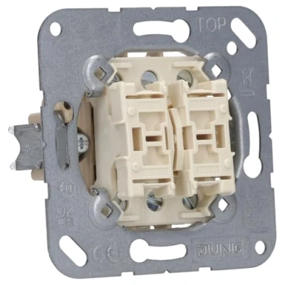Image de Jung 509U Mécanisme interrupteur Double 10 AX / 250 V va et vient
