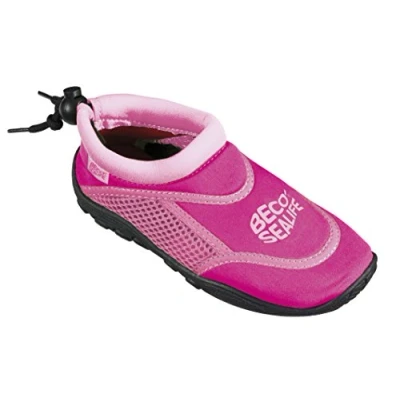 Image de Beco Sealife Badeschuhe, Surfschuhe, Strandschuhe, Wattschuhe, enfant unisexe Rose (Rosa), 22/23
