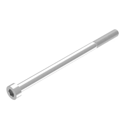 Image de SECCARO Lot de 20 vis cylindriques M8 x 130 mm, en acier inoxydable V2A VA A2, DIN 912 / ISO 4762, à six pans creux, filetage partiel