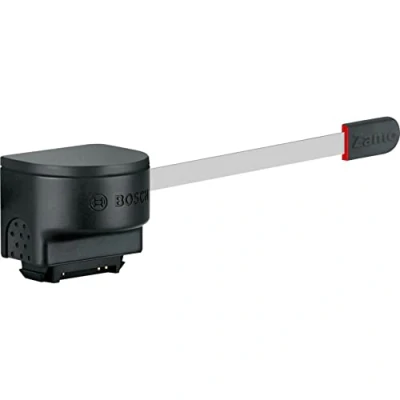 Image de Adaptateur mètre ruban pour télémètre laser Zamo de Bosch (accessoire 3e génération, mesure précise distances et d&#039;objets)