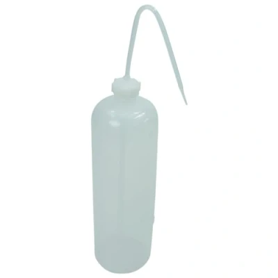 Image de hünersdorff Flacon pulvérisateur 1000 ml en polyéthylène basse densité Convient Pour un dosage particulièrement fin Avec tuyau stable cuisine, laboratoire ou passe temps Transparent