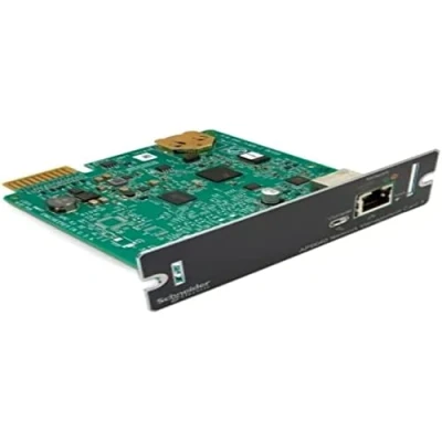 Image de APC by Schneider Electric Network Management Card 3 with PowerChute Shutdown Carte de Supervision distante GigE 1000Base T