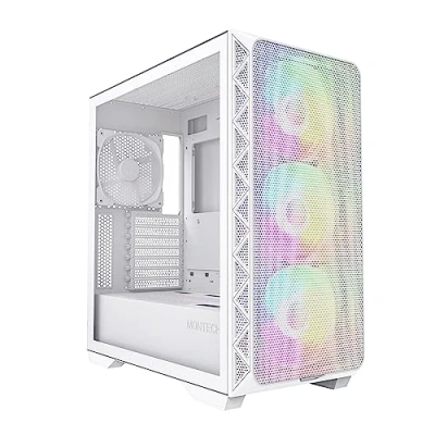Image de Montech AIR 903 Max Midi Tower, Tempered Glass Weiß