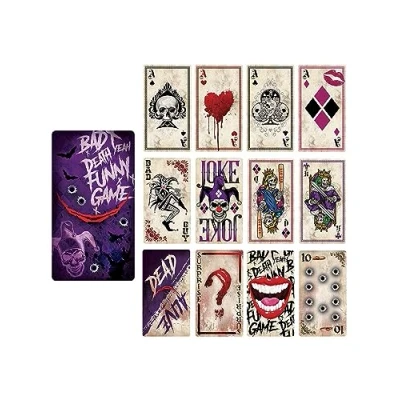 Image de FIESTAS GUIRCA Jeu de 12 Cartes Joker maléfique 11 x 20 cm Multicolore Taille Unique