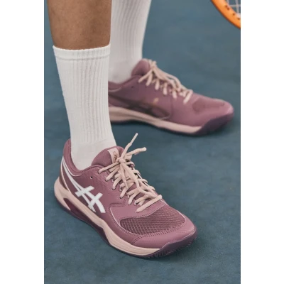 Image de Asics Geldedicate 8 Chaussures de padel, Femme, Taille: 37, Purple oxide/white Tissu / matière synthétique