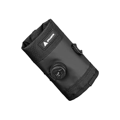 Image de Sac à Outils Roulant Granite Quiver pour vélo de Gravel, Route et Montagne, avec système Verrouillage par Cadran Fixation sur Le vélo. Rangement Trousse d&#039;outils