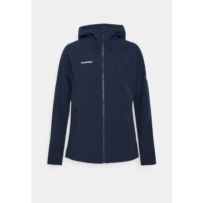 Image de Mammut Ultimate Comfort Veste softshell, Femme, Taille: XL, Marine