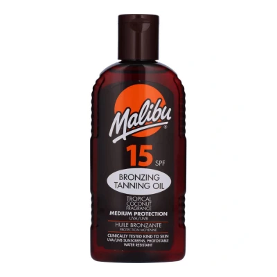 Image de huile de bronzage Malibu SPF15 200ml