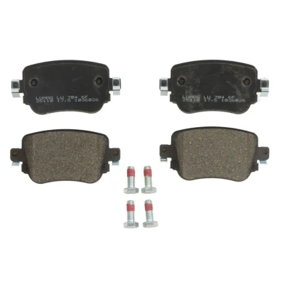 Image de BRECK 25110 00 704 Jeu de plaquettes frein non préparé pour indicateur d&#039;usure avec vis d&#039;étrier SEAT: Leon III 3/5 portes, ST