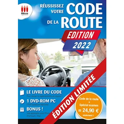 Image de COFFRET CODE DE LA ROUTE 2022 REUSSISSEZ+SPECIAL EXAMEN