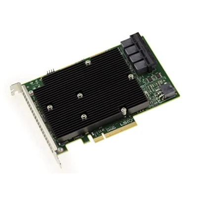 Image de KALEA INFORMATIQUE Carte contrôleur LSI OEM 9300 16i PCIe 3.0 SAS + SATA 12GB 16 Ports INTERNES SAS9300 03 25600 01B